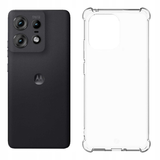 Διάφανη Θήκη Σιλικόνης - Motorola Edge 50 Pro - Spacecase Anti-Shock - 1mm - Clear (5905719110062)