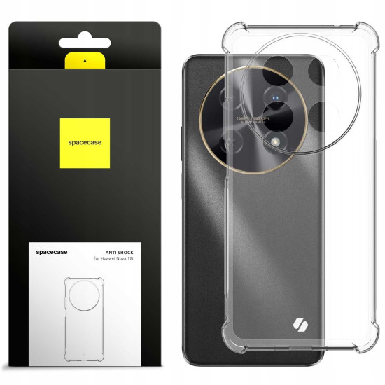 Διάφανη Θήκη Σιλικόνης - Huawei Nova 12i - Spacecase Anti-Shock - 1mm - Clear (5905719109882)