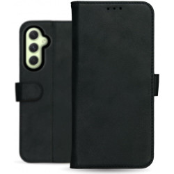 Δερμάτινη Θήκη Πορτοφόλι - Samsung Galaxy A55 - Rosso Deluxe - Black (8719246438400)