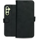 Δερμάτινη Θήκη Πορτοφόλι - Samsung Galaxy A55 - Rosso Deluxe - Black (8719246438400)