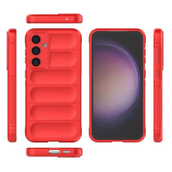 Techsuit Magic Shield - Θήκη Σιλικόνης Samsung Galaxy S23 FE - Red (5949419115101)