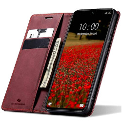Θήκη Πορτοφόλι - Xiaomi Redmi Note 13 Pro 5G / Poco X6 - Spacecase Wallet - Red (5905719108106)