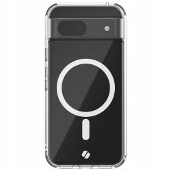Σκληρή Διάφανη Θήκη MagSafe - Google Pixel 8a - Spacecase Clear MagSafe - Transparent (5905719110567)