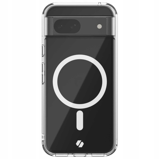 Σκληρή Διάφανη Θήκη MagSafe - Google Pixel 8a - Spacecase Clear MagSafe - Transparent (5905719110567)