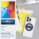 Caseology Nano Pop Silicone MagSafe Holder - Μαγνητικό MagSafe Στήριγμα Δακτύλου / Finger Grip / Holder Σιλικόνης για iPhone - Blueberry Navy (AFA07059)