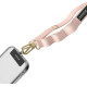 SwitchEasy MagEasy Sling Strap & Strap Card 20mm - Αποσπώμενο Λουράκι Λαιμού για Θήκες Κινητών iPhone - Blossom Pink (MPHIPH159BP23)