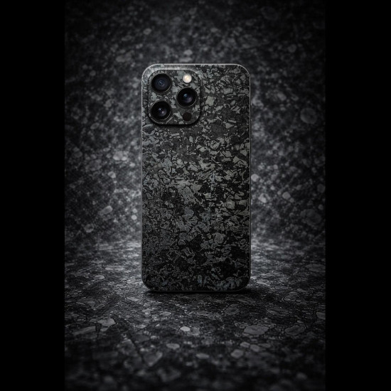 Αυτοκόλλητο Skin Προστασίας Πλάτης - Apple iPhone 15 Pro - Gams Premium Vinyl Skin Back Plate - Forged Carbon (GAMS-VNL-SKIN-FC-001-076)