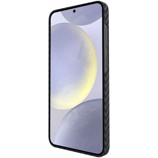 Σκληρή MagSafe Θήκη Aramid Fiber - Samsung Galaxy S24 Plus - Nekit Fiber - 1mm - 1500D Kevlar - Black (8719246451966)