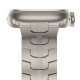 Tech-Protect Stainless Line - Μεταλλικό Λουράκι από Ανοξείδωτο Ατσάλι - Apple Watch Ultra/SE/11/10/9/8/7/6/5/4 (49/46/45/44mm) - Titanium (5906203699582)