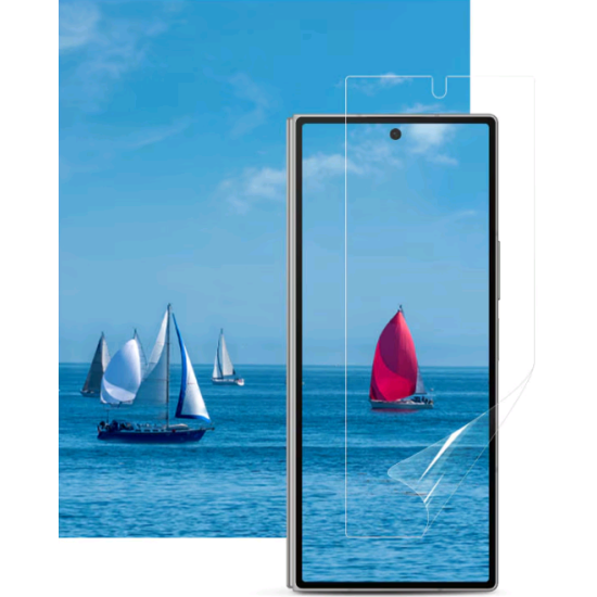 Μεμβράνη Προστασίας Εξωτερικής Οθόνης - Samsung Galaxy Z Fold6 - Official Samsung Anti-Reflecting Film - 2 Τεμάχια - Transparent (EF-UF956CTEGWW)