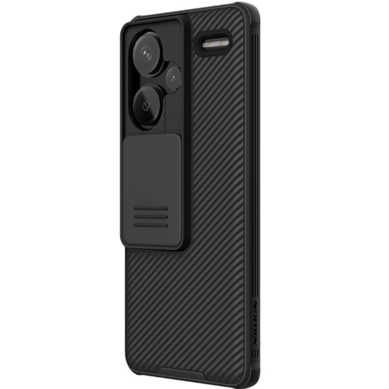 Σκληρή Θήκη με Κάλυμμα για την Κάμερα - Xiaomi Redmi Note 13 Pro Plus - Nillkin CamShield Pro - Black (6902048271975)