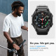 Unibody Θήκη Σιλικόνης - Samsung Galaxy Watch Ultra 2025 / 2024 47mm - Spigen Rugged Armor Pro - Matte Black (ACS08427)