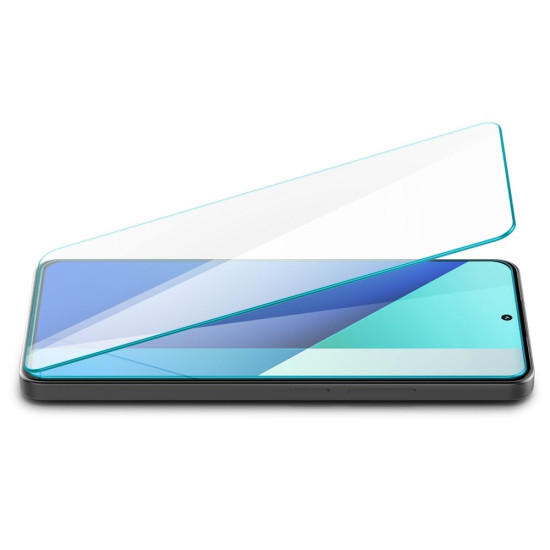 Αντιχαρακτικό Γυαλί Οθόνης - Xiaomi Redmi Note 13 5G / Redmi Note 13 4G / Redmi Note 13 Pro 4G / Redmi Note 13 Pro 5G / Redmi Note 14S - Spigen GLAS.tR Slim Premium Tempered Glass - Clear - 2 Τεμάχια (AGL08295)