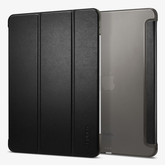 Flip Θήκη με Υποδοχή Apple Pencil - Apple iPad Pro 11" 2025 / 2024 - Spigen Smart Fold - Black (ACS07025)