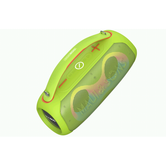 Egoboo X Maui and Sons BT Led Speaker Vibes - Ασύρματο Φορητό Ηχείο Bluetooth με Φωτισμό LED - Green (MUH65GRN)