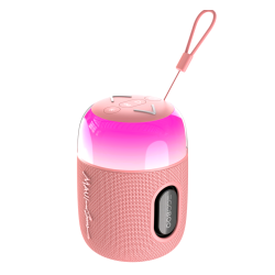 Egoboo X Maui and Sons BT Led Speaker Pulse - Ασύρματο Φορητό Ηχείο Bluetooth με Φωτισμό RGB - Pink (MUS2PNK)