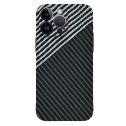 Techsuit Carbonite FiberShell - Σκληρή Θήκη Apple iPhone 14 Pro Max - Stealth Gray (5949419209374)