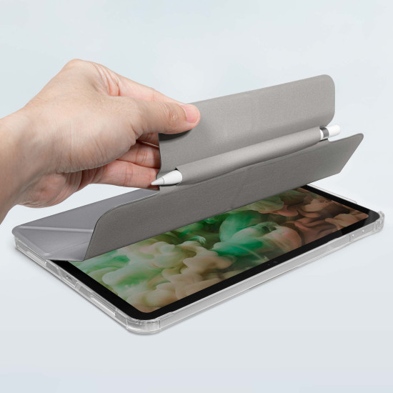 Θήκη με Υποδοχή Apple Pencil - Apple iPad Pro 13" 2024 - Laut Huex Folio - Grey (L_IPP24L_HF_GY)