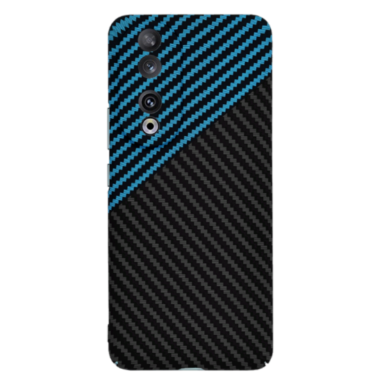 Techsuit Carbonite FiberShell - Σκληρή Θήκη Honor 90 - Blue Pulse (5949419213012)