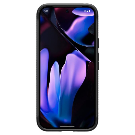 Ανθεκτική Θήκη Σιλικόνης - Google Pixel 9 Pro XL - Spigen Rugged Armor - Matte Black (ACS07719)