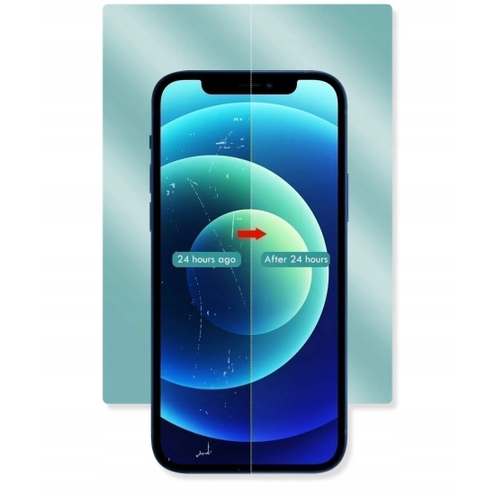 Hoco Hydrogel Pro HD Screen Protector - Μεμβράνη Προστασίας Οθόνης Oppo Reno12 Pro - 0.15mm - Clear (HOCO-FRONT-CLEAR-030-045)