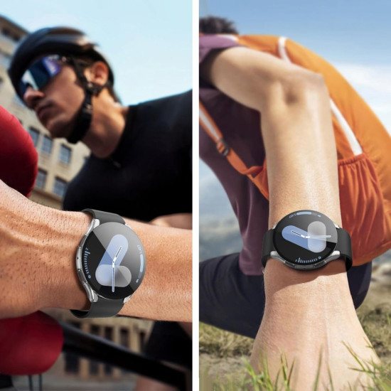Tech-Protect Defence360 - Θήκη με Tempered Glass - Samsung Galaxy Watch 7 40mm - Clear (5906302312177)