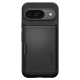 Ανθεκτική Θήκη με Υποδοχή για Κάρτες - Google Pixel 9 / 9 Pro - Spigen Slim Armor CS - Black (ACS07695)