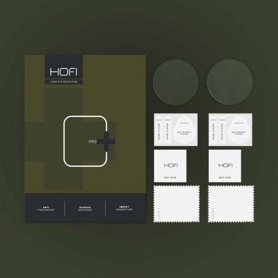 Hofi Premium Pro+ Tempered Glass - Αντιχαρακτικό Γυαλί Οθόνης - Nothing CMF Watch Pro 2 - 2 Τεμάχια - Clear (5906302375141)
