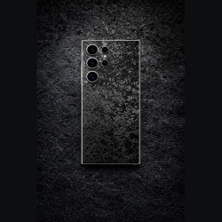 Αυτοκόλλητο Skin Προστασίας Πλάτης - Samsung Galaxy S24 Ultra - Gams Premium Vinyl Skin Back Plate - Forged Carbon (GAMS-VNL-SKIN-FC-002-201)