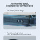 Σκληρή Διάφανη Θήκη με TPU Bumper - Apple iPhone 16 Pro - Nillkin Nature TPU Pro Case - Blue (6902048287211)