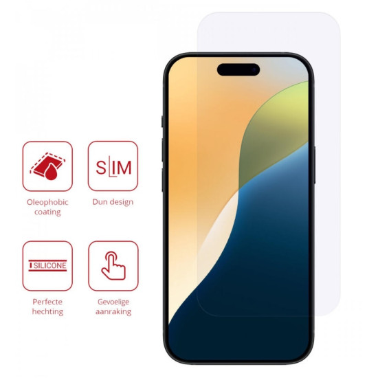 Μεμβράνη Προστασίας Οθόνης - Apple iPhone 16 Pro Max - Rosso Ultra Clear Screen Protector - 2 Τεμάχια (8719246455896)