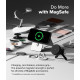 Ανθεκτική MagSafe Θήκη Σιλικόνης - Apple iPhone 16 Pro Max - Ringke Silicone Magnetic - Black (8809961789625)