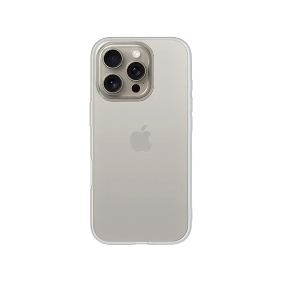 Θήκη & Αντιχαρακτικό Γυαλί Προστασίας Apple iPhone 16 Pro - Vivid Set Gelly Case Σετ Διάφανη Σιλικόνης & Full Face Tempered Glass Οθόνης - Transparent / Black (VIGELLY497GLASSBK)