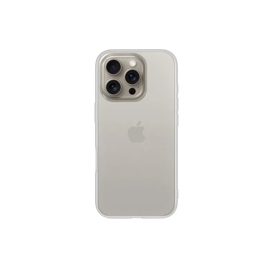 Θήκη & Αντιχαρακτικό Γυαλί Προστασίας Apple iPhone 16 Pro Max - Vivid Set Gelly Case Σετ Διάφανη Σιλικόνης & Full Face Tempered Glass Οθόνης - Transparent / Black (VIGELLY498GLASSBK)