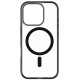 Θήκη Apple iPhone 16 Pro - Vivid MagSafe Hybrid Case Διάφανη με MagSafe - Black (VIMAGACR497BK)
