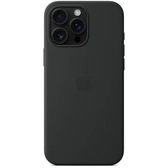 Θήκη Apple iPhone 16 Pro - Official Apple Silicone Case Σιλικόνης με MagSafe - Black (MYYJ3ZM/A)