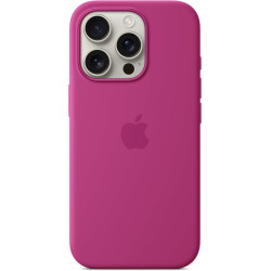 Θήκη iPhone 16 Pro Official Apple Silicone Case Σιλικόνης με MagSafe - Fuchsia (MYYN3ZM/A)