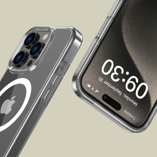 Σκληρή Διάφανη Θήκη MagSafe - Apple iPhone 16 Pro - Tech-Protect FlexAir Hybrid - Clear (5906302311484)