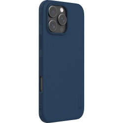 Σκληρή Ανθεκτική Θήκη MagSafe - Apple iPhone 16 Pro - Nillkin Super Frosted Shield Pro Magnetic - Blue (6902048286627)