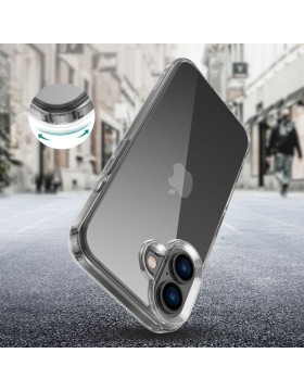 Θήκη Apple iPhone 16 - Tech-Protect FlexAir Hybrid Σκληρή Διάφανη - Clear (5906302311620)