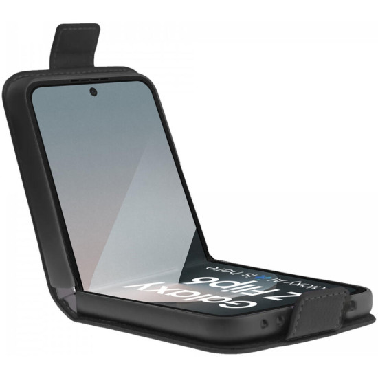 Θήκη Samsung Galaxy Z Flip7 FE / Z Flip6 - Rosso Element PU Πορτοφόλι - Black (8719246449482)