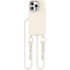 Θήκη Apple iPhone 16 Pro Max - Tech-Protect MagNecklace Σιλικόνης με MagSafe & Αποσπώμενο Λουράκι Λαιμού - Cosmic Latte (5906302311972)
