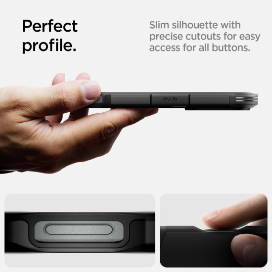 Θήκη Apple iPhone 16 Pro Max - Spigen Tough Armor AI MagFit Ανθεκτική με MagSafe - Black (ACS08013)