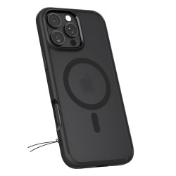 Θήκη Apple iPhone 16 Pro - Spigen Ultra Hybrid MagFit με MagSafe - Frost Black (ACS08134)
