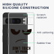 Θήκη Google Pixel 8 Pro - KWmobile TPU Case Σιλικόνης - Don't Touch My Phone / Transparent / Black (KWM000020JM003C)