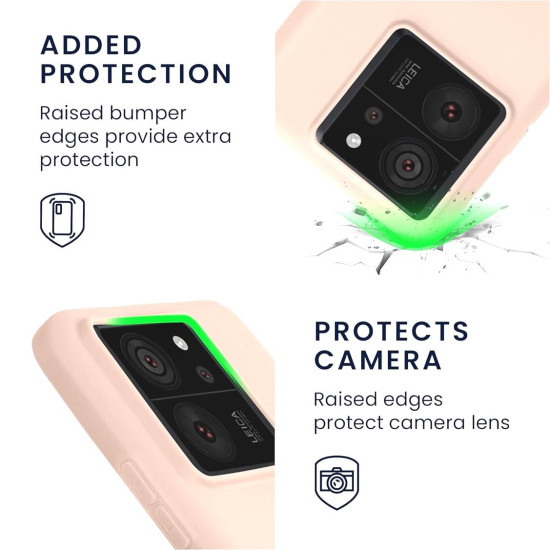 Θήκη Xiaomi 13T / 13T Pro - KWmobile TPU Case Σιλικόνης - Coconut Swirl (KWM000020IV006C)