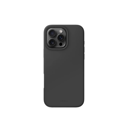 Θήκη Apple iPhone 16 Pro - Uniq Lino Hue MagClick Ανθεκτική Σκληρή με MagSafe & 2 x Πλαίσια Κάμερας - Grey (UNIQ-IP6.3P(2024)-LINOHMGRY)