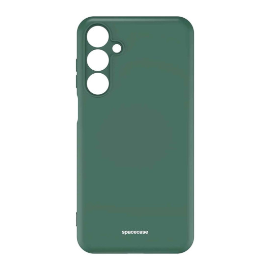 Θήκη Samsung Galaxy M35 - Spacecase Silicone Case Σιλικόνης - Dark Green (5905719110925)