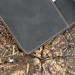 Θήκη Apple iPhone 16 Pro - Spacecase Wallet Πορτοφόλι - Black (5905719111403)
