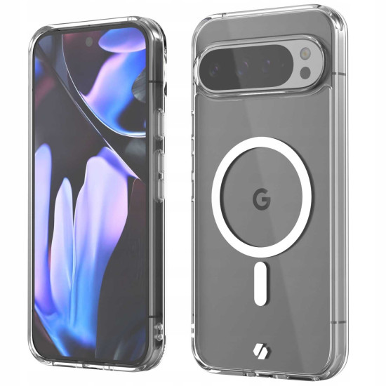 Θήκη Google Pixel 9 Pro XL - Spacecase Clear MagSafe Σκληρή Διάφανη με MagSafe - Transparent (5905719111281)